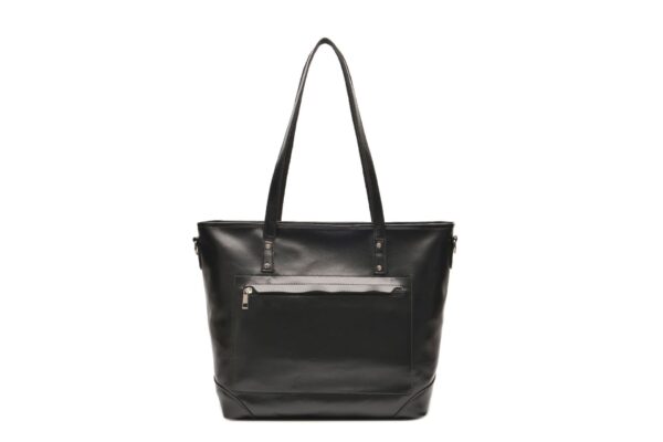 Retro Oil Wax Skin Leisure Tote Handbag - Image 2