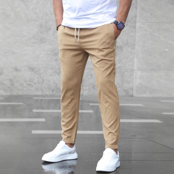 Men's Business All-match Casual Cropped Pants - Image 6