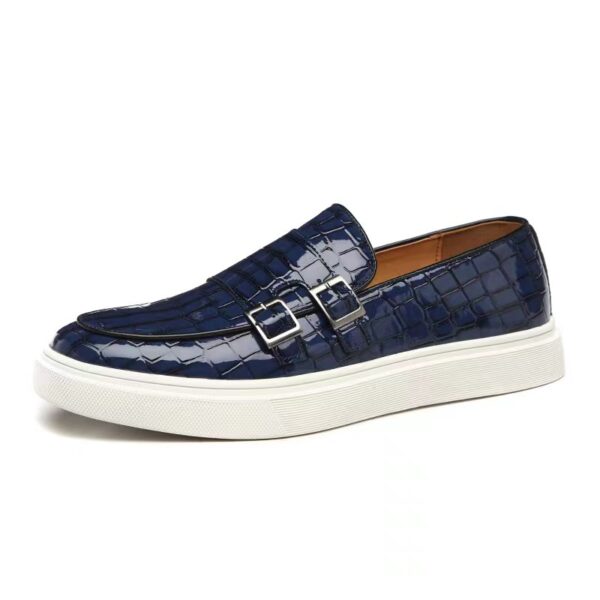 Autumn And Winter Men's Leather Shoes Fashionable Young And Middle-aged Soft Bottom Non-slip - Image 2