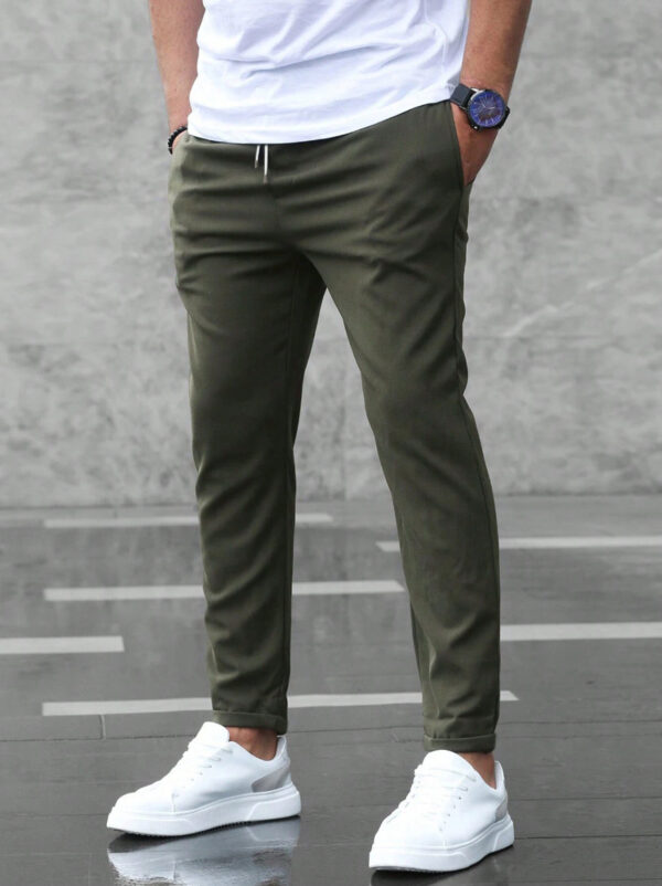 Men's Business All-match Casual Cropped Pants - Image 3