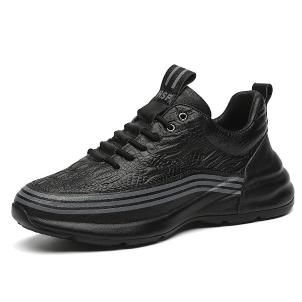 Men's Breathable Leather Sports Shoes - Image 6