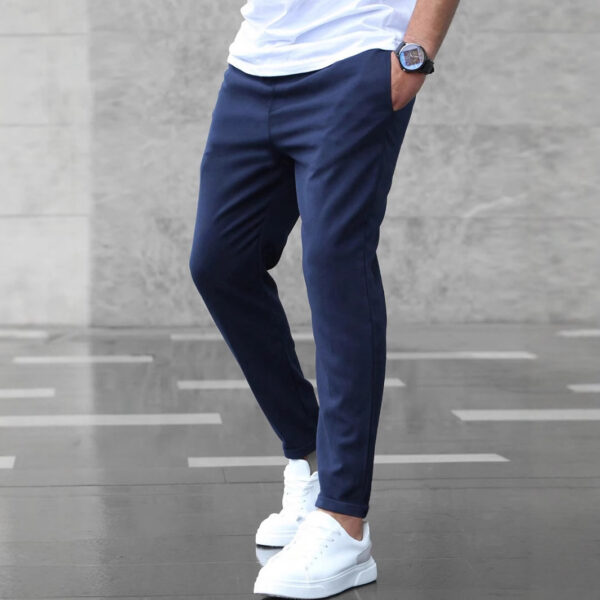 Men's Business All-match Casual Cropped Pants - Image 7