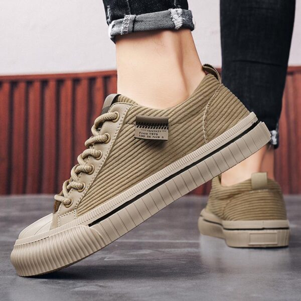 Corduroy Low-top Comfortable Small Casual Shoes - Image 2