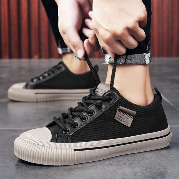 Corduroy Low-top Comfortable Small Casual Shoes - Image 3