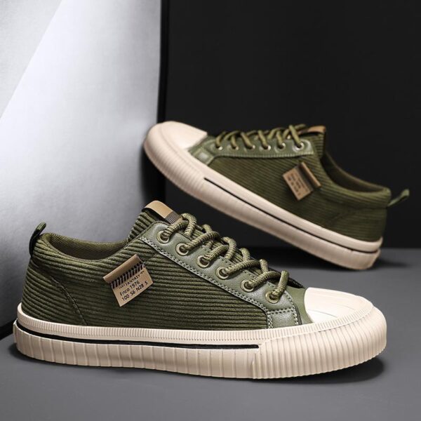 Corduroy Low-top Comfortable Small Casual Shoes - Image 4