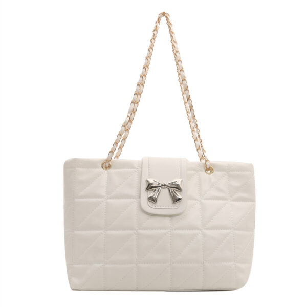 Soft Rhombus Chain Bag Large Capacity Totes - Image 8