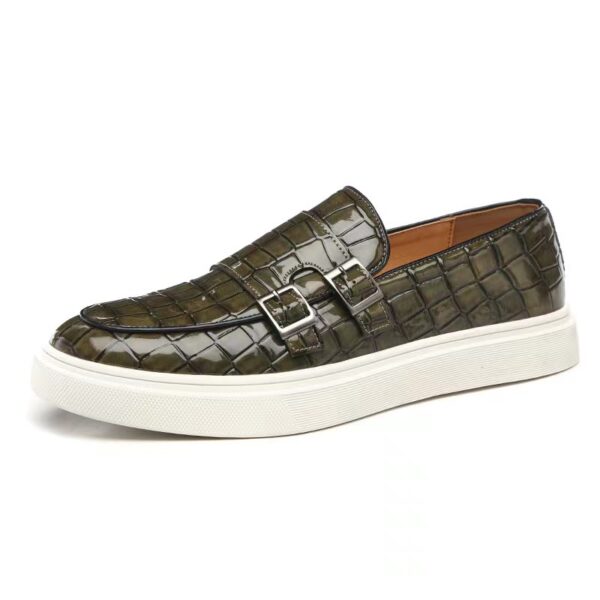 Autumn And Winter Men's Leather Shoes Fashionable Young And Middle-aged Soft Bottom Non-slip - Image 4