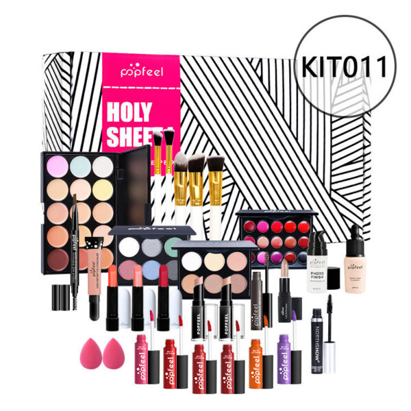 Makeup Cosmetics Set Beginner Combination Concealer Eyeliner Eyebrow Pencil - Image 7
