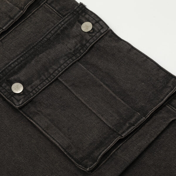 Do The Old Cowboy Overalls Loose Wide Leg Multi-pocket - Image 3