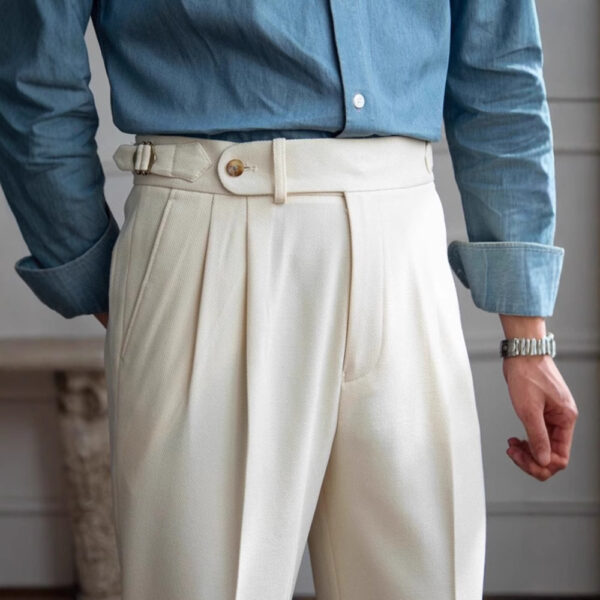 British Men Business Casual Pants - Image 3