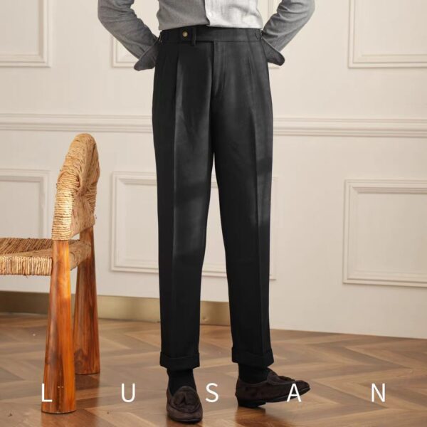 British Men Business Casual Pants - Image 4