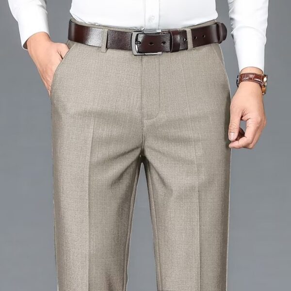 Men's Business Suit Pants Draped Casual Pants - Image 7
