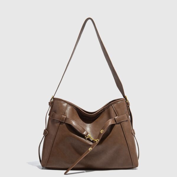 Retro Tote Women's Fashion Simple Shoulder Bag - Image 3