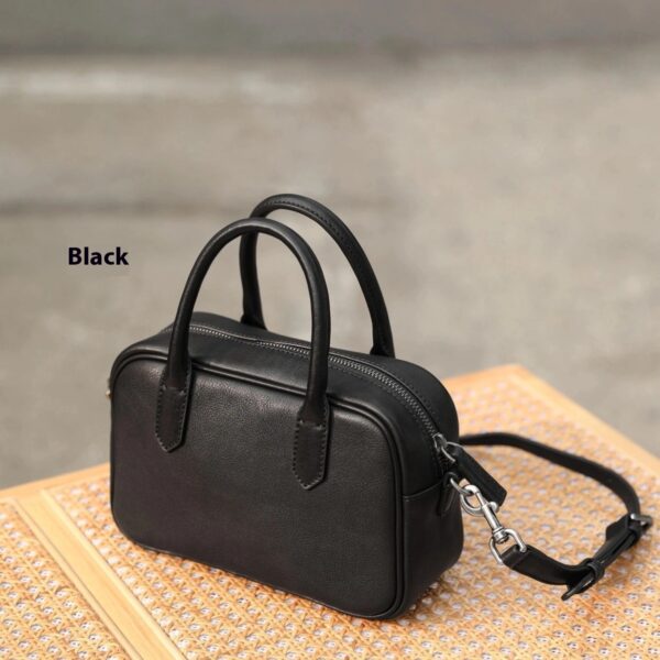 Bowling Bag Fashion Shoulder Messenger Handbag - Image 2