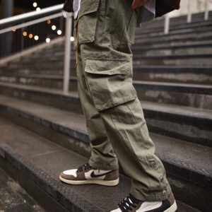 Trousers Men's Fall Winter Sports And Leisure Overalls Loose Large Size