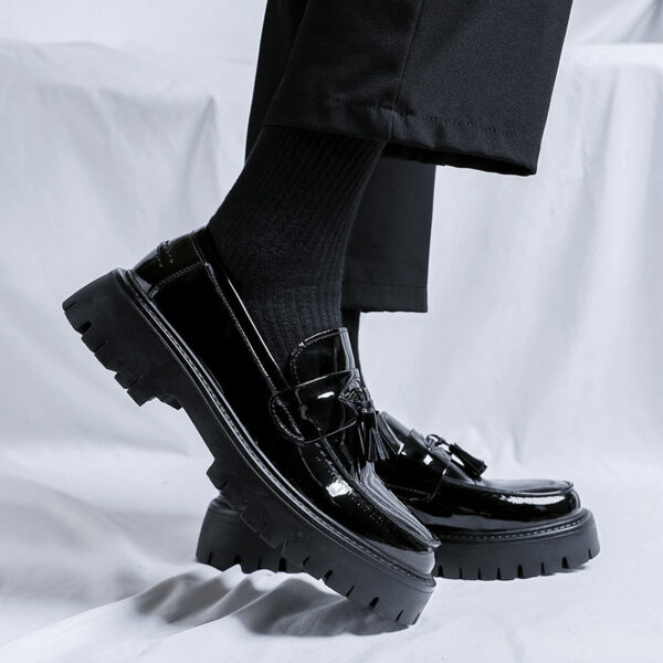 British Leather Shoes Men's Platform - Image 4