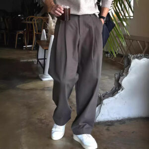 Men's Casual All-matching Wide Leg Suit Pants