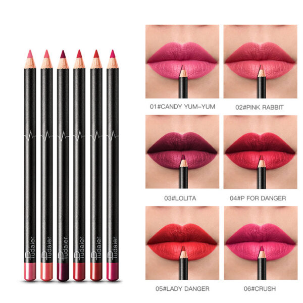 36 Color Lip Liner Waterproof Non-smudge Nude Color - Image 7
