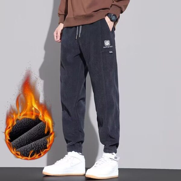Fashion Loose Tappered Track Sweatpants Men - Image 4