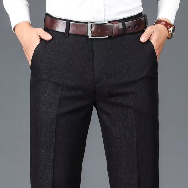 Men's Business Suit Pants Draped Casual Pants - Image 2