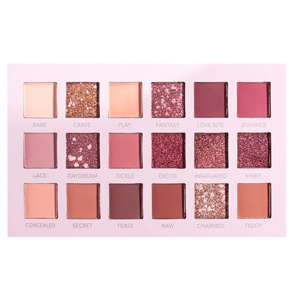 Glitter Pearly Matte Large Sequins Eighteen Color Eyeshadow - Image 3