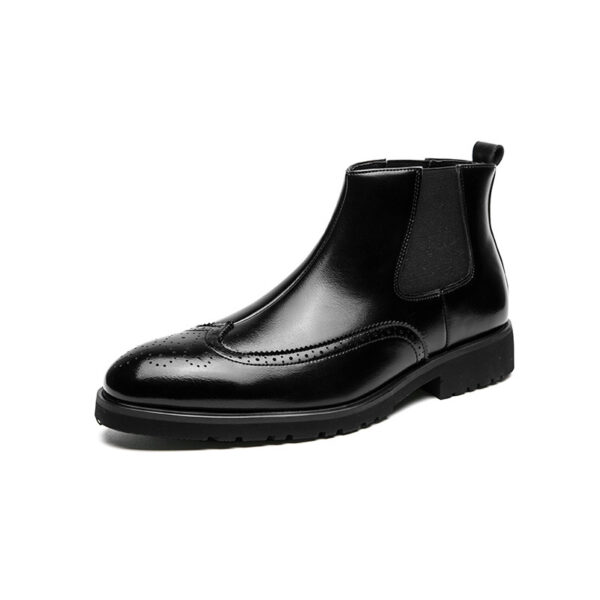 Fashion Martin Boots Cross-border Plus Size Men's Chelsea Boots - Image 3