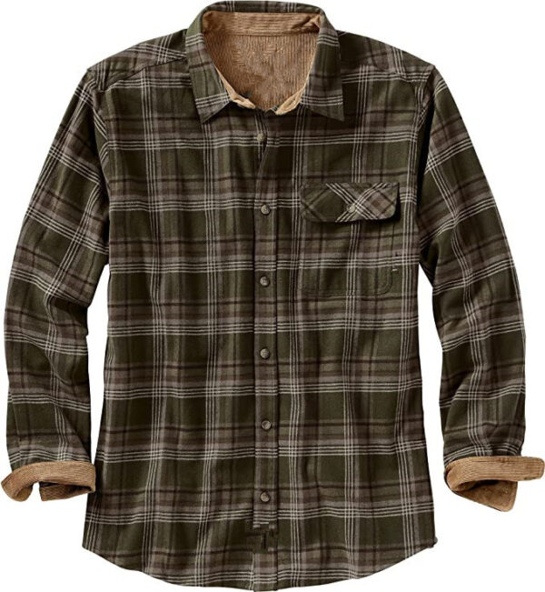 European And American Spring And Autumn Single-breasted Plaid Shirt Long Sleeve Loose - Image 7