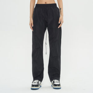 Relaxed Casual Zipper Straight Trousers Are Fashionable