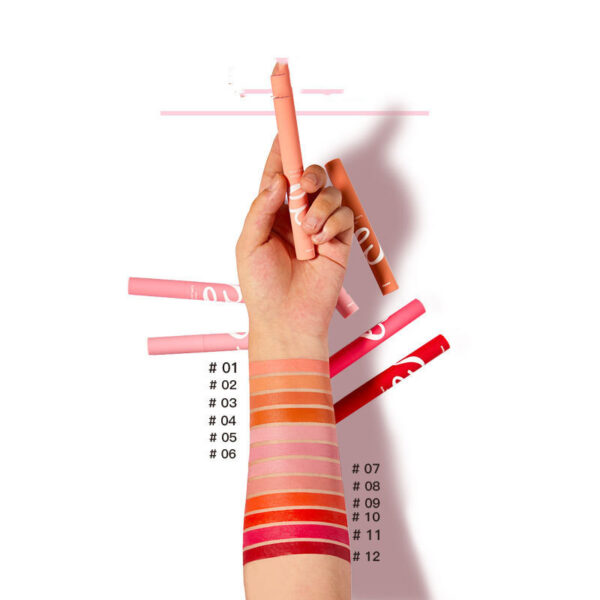 12 Shades Of Velvet Matte Lipstick Set - Image 2